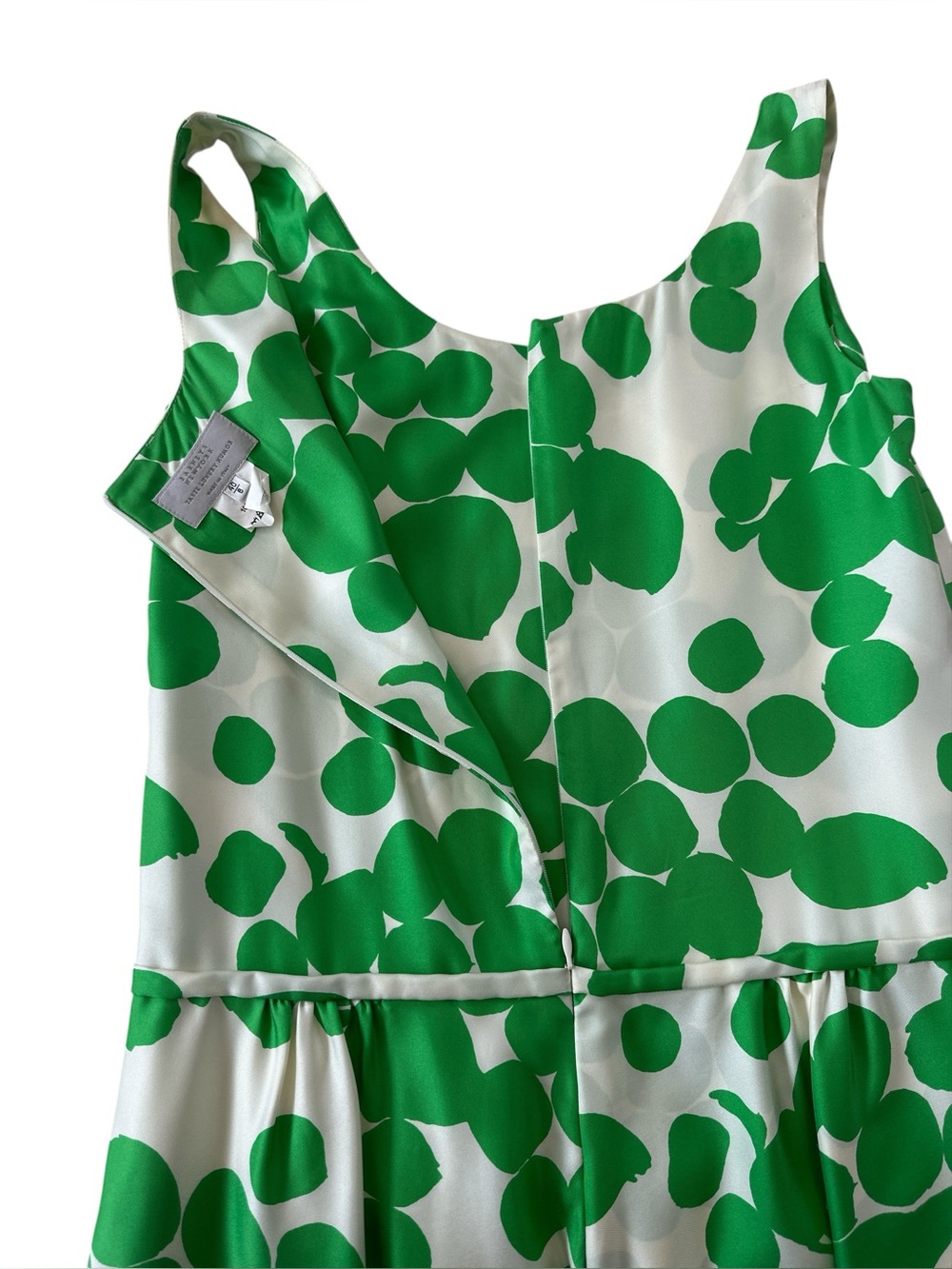 Vintage Barneys New York Abstract Print Silk Dress - Picture 7 of 11